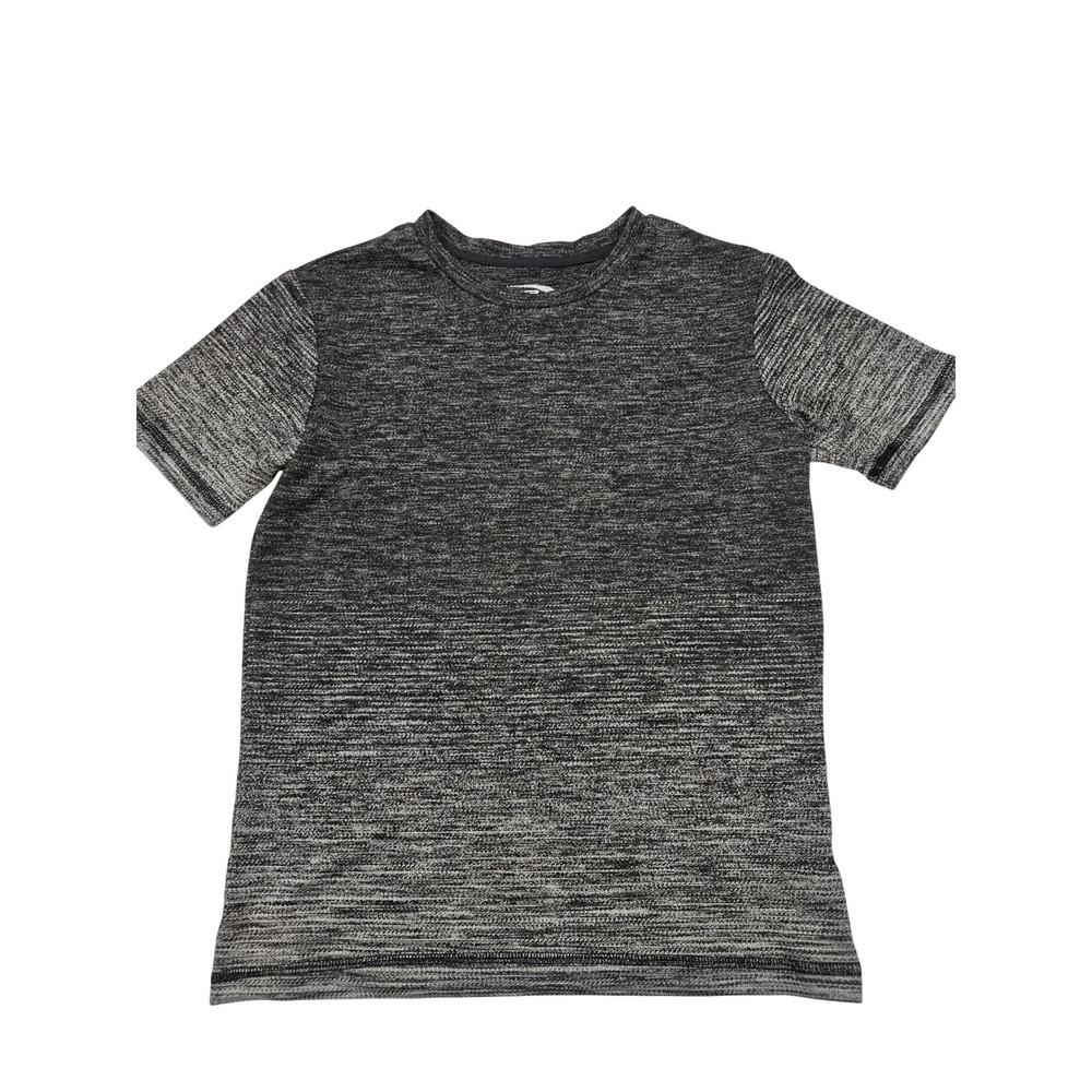 C9 Champion Boys Duo Dry Space Dye Performance‎ Tee Gray Black Large 10/12